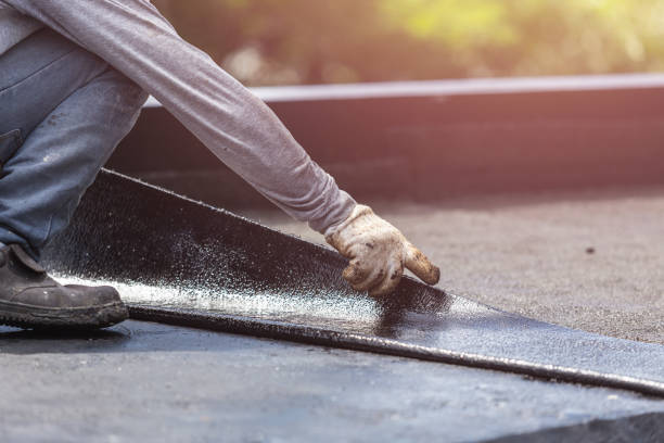 Professional Waterproofing technician working in Middletown, KY